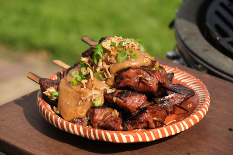 Sate van wildzwijn