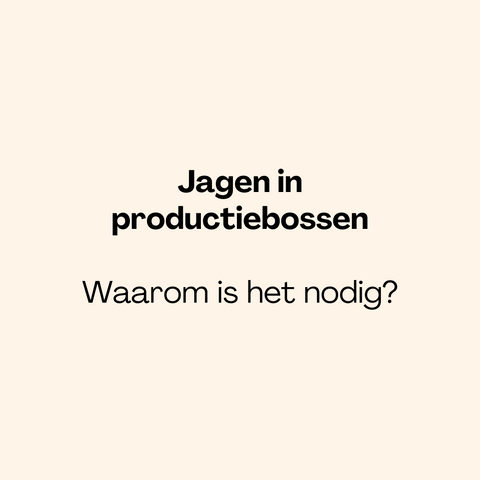 Jagen voor meer biodiversiteit in productiebossen