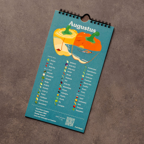 Maand augustus seizoenskalender
