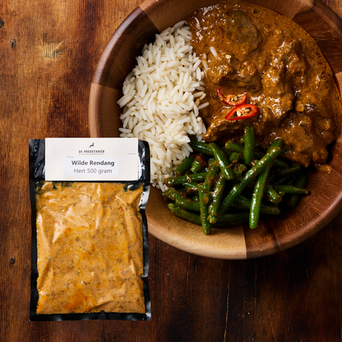 Rendang van hert kant-en-klaar