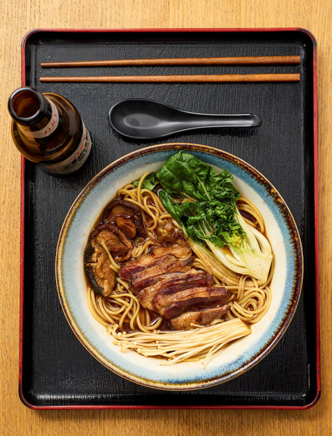 Ramen met wilde eend