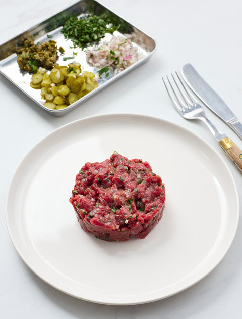 Steak tartare van ree