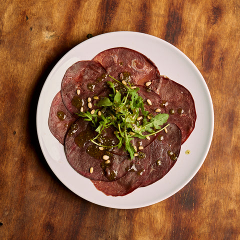 Carpaccio van gans