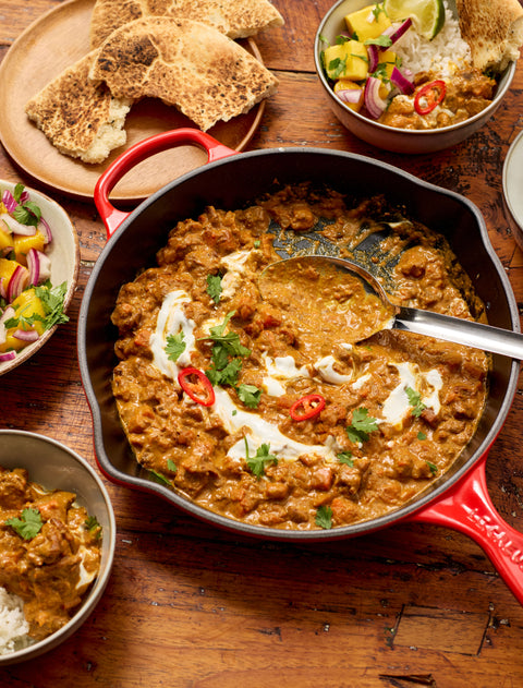 Tikka Masala van Wild Zwijn van de Predetarier